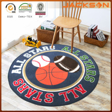 Eco-Friedly Round Kids Balls Tapis de tapis lavable à la machine &quot;All Star&quot;